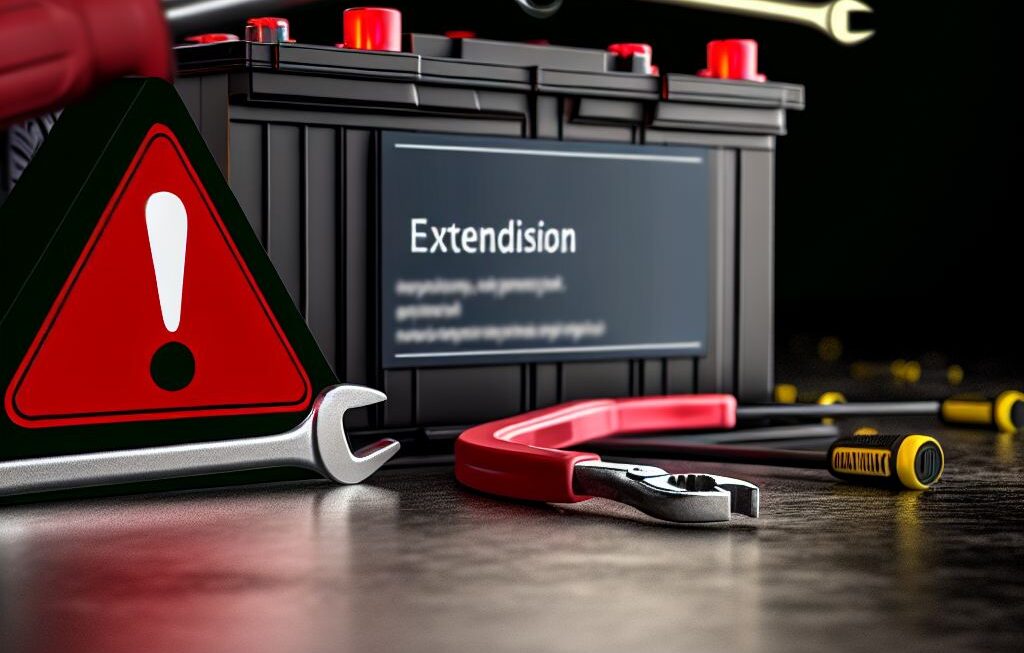 Car battery maintenance and clean terminals